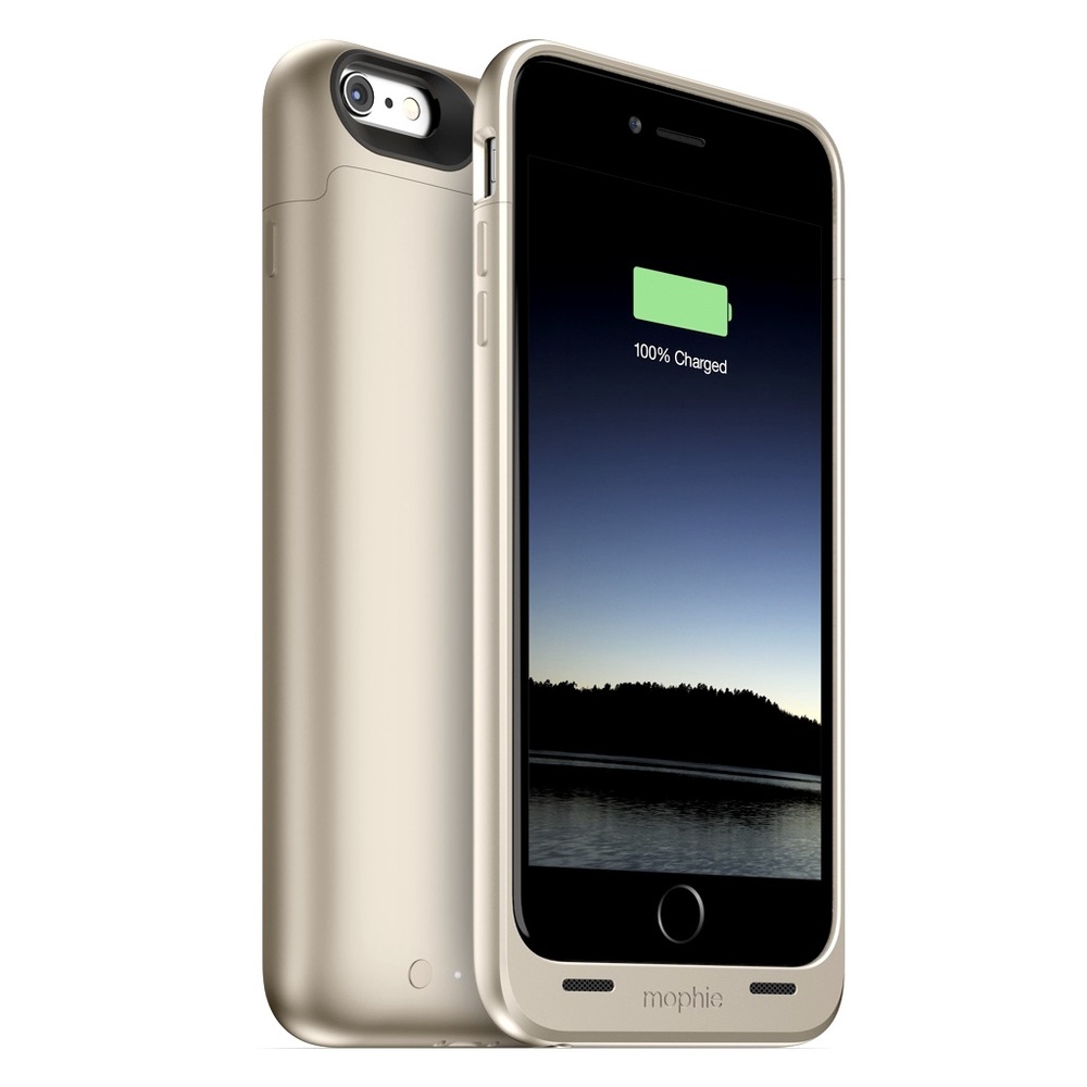 MOPHIE JUICE PACK Smartcase For iPhone 6+ More Than 60% Extra Battery Gold